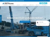 Website Screenshot Nostopalvelu J. Helaakoski Oy