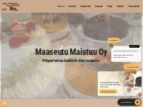 Website Screenshot Maaseutu Maistuu Oy - Leipomomyymälä Ritvala