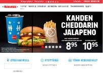 Website Screenshot Hesburger Nurmijärvi Myllykukko