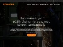 Website Screenshot Lahden Rekkapaja Oy