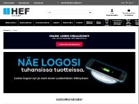 Website Screenshot HEF Group Oy