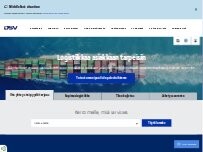 Website Screenshot DSV Road Oy