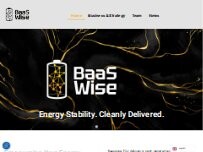 Website Screenshot Baaswise Oyj Helsinki