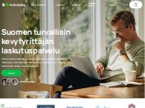 Website Screenshot PalkkaOnline Oy