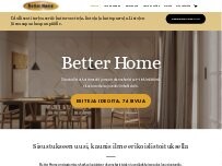 Website Screenshot Better Home Oy