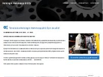 Website Screenshot Helsingin Hammaspyörä Oy