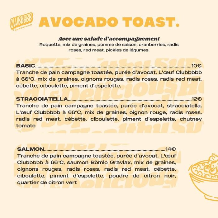 Images CLUBBBBB superfood | brunch, lunch & coffee shop