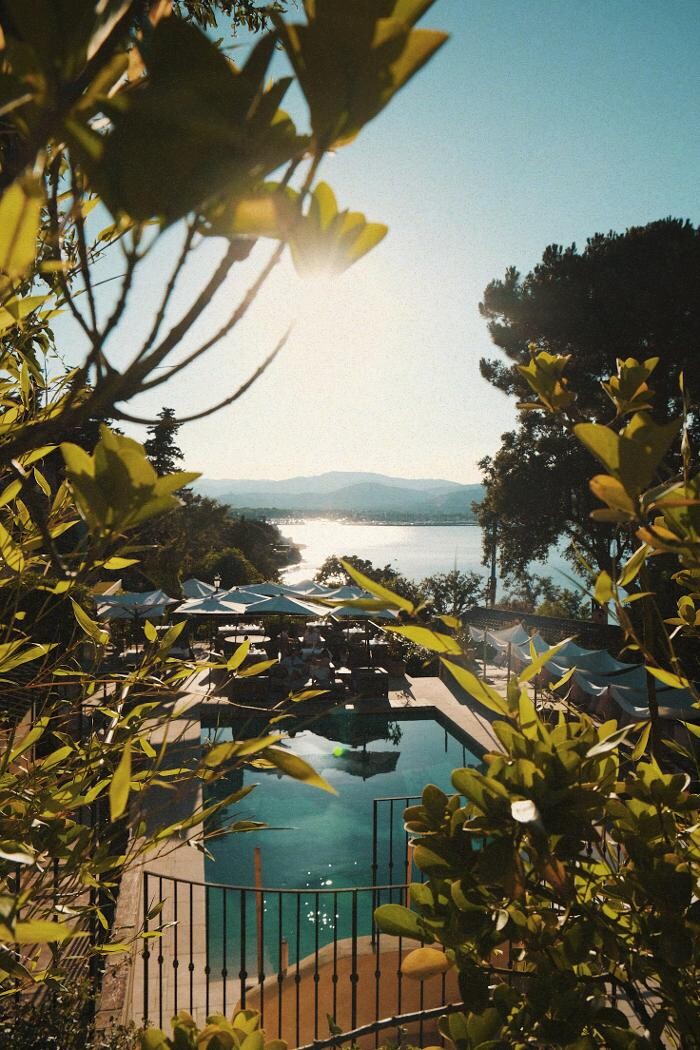 Images Hôtel la bastide d'Antoine | Vue mer St-Tropez