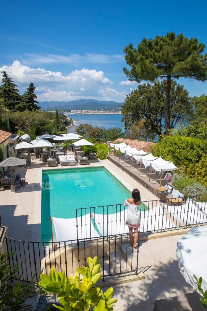 Images Hôtel la bastide d'Antoine | Vue mer St-Tropez