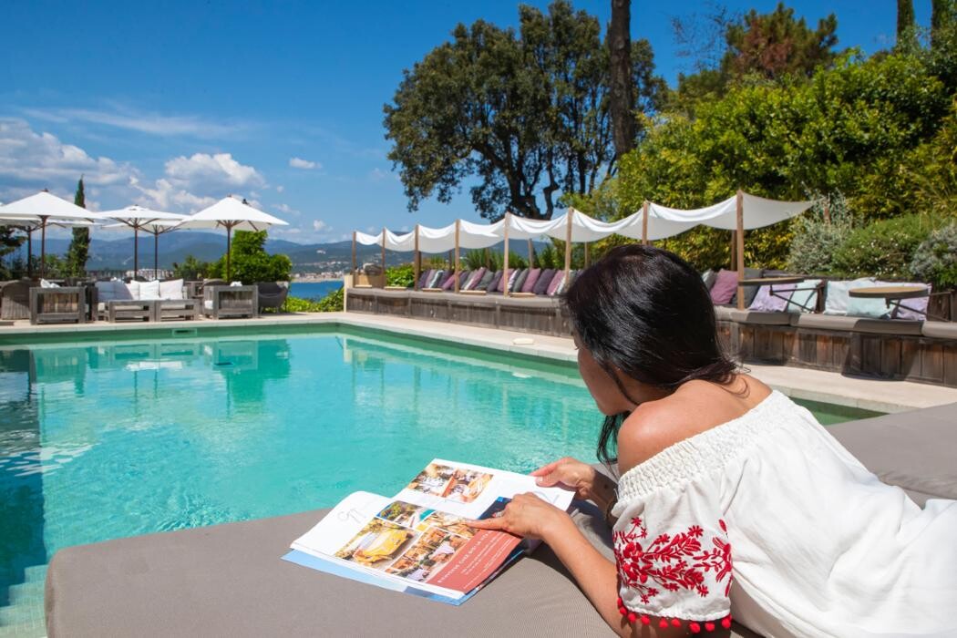 Images Hôtel la bastide d'Antoine | Vue mer St-Tropez