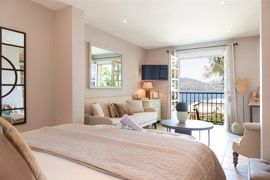 Images Hôtel la bastide d'Antoine | Vue mer St-Tropez