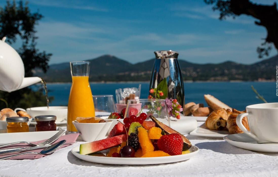 Images Hôtel la bastide d'Antoine | Vue mer St-Tropez