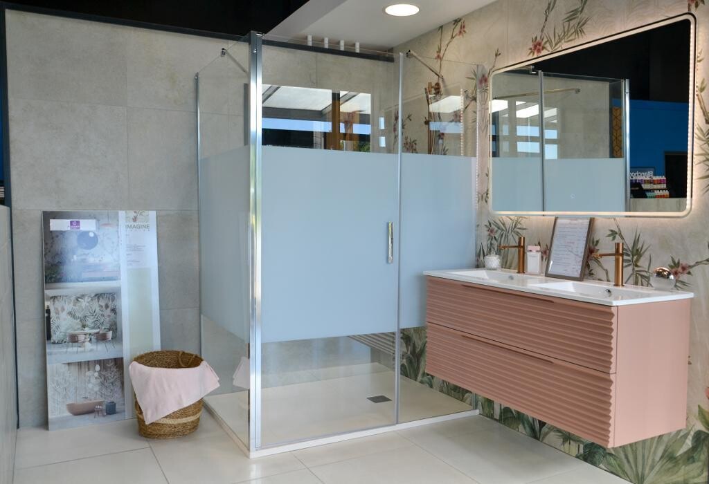 Images Carrelage et Bain Vitré