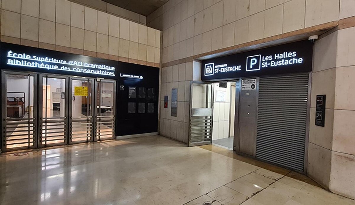 Images Saemes Parking Les Halles-St Eustache
