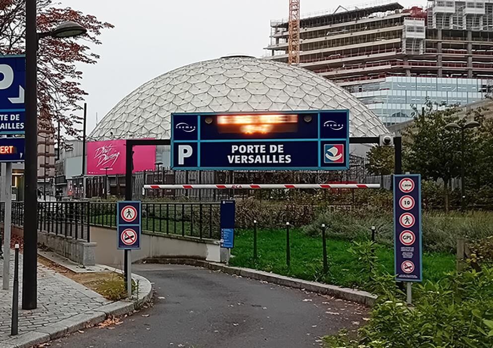 Images Saemes Parking de la Porte de Versailles