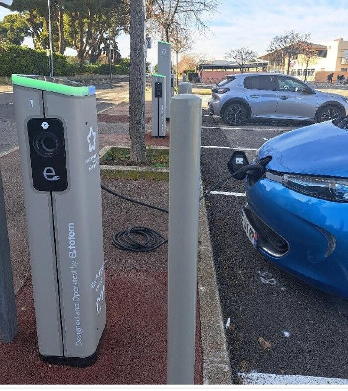 Images e-Totem Charging Station