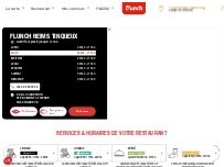 Website Screenshot FLUNCH REIMS TINQUEUX
