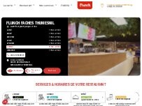 Website Screenshot FLUNCH FACHES THUMESNIL