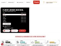 Website Screenshot FLUNCH LIMOGES BOISSEUIL