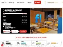 Website Screenshot FLUNCH MERS LES BAINS