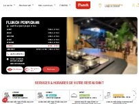 Website Screenshot FLUNCH PERPIGNAN