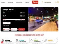 Website Screenshot FLUNCH RONCQ
