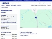 Website Screenshot Action Glandon