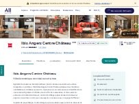 Website Screenshot IBIS ANGERS RESTAURANT