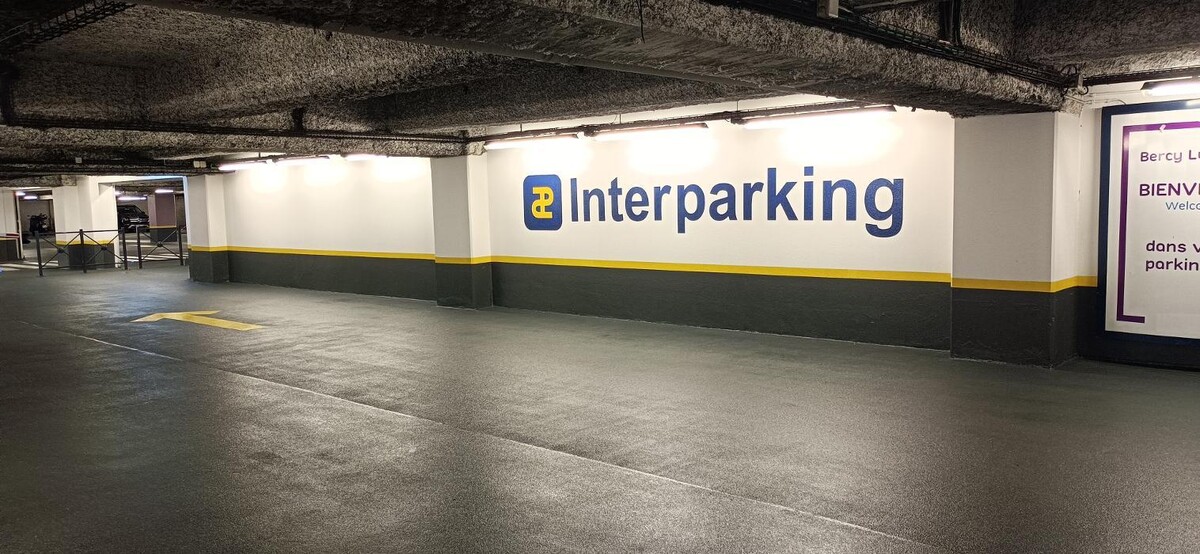 Images Parking Interparking Bercy Lumière