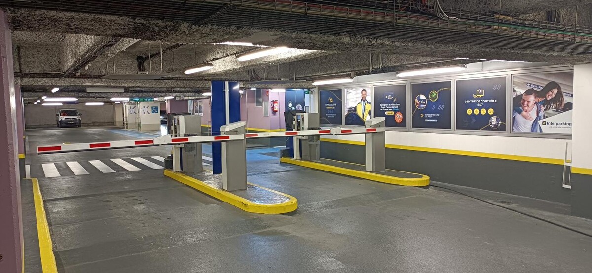 Images Parking Interparking Bercy Lumière
