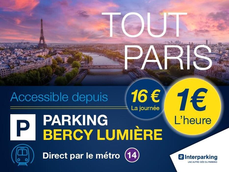 Images Parking Interparking Bercy Lumière