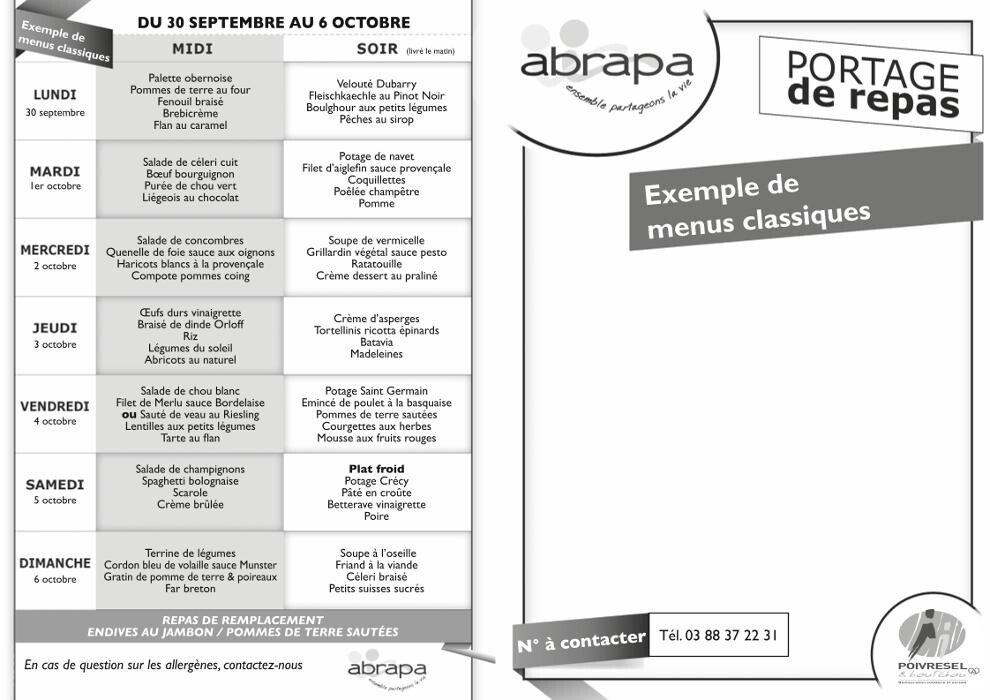 Images Portage de repas Abrapa