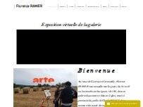 Website Screenshot Florence Ramier