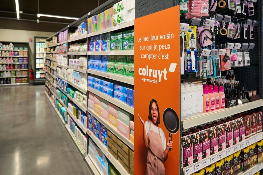 Images Supermarché Colruyt