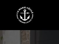 Website Screenshot La Marie Cécile