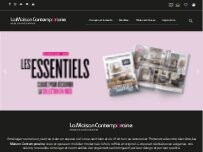 Website Screenshot La Maison Contemporaine Troyes