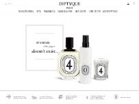 Website Screenshot Diptyque Cap 3000