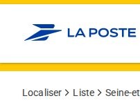 Website Screenshot La Poste Relais