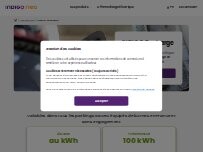Website Screenshot Borne de recharge INDIGO