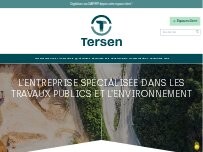 Website Screenshot TERSEN Site de Puiseux en France