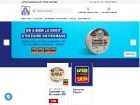 Website Screenshot ALDI