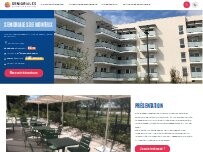 Website Screenshot Senioriales de Monteux - Résidence seniors