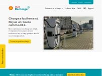 Website Screenshot Shell Recharge Charging Station