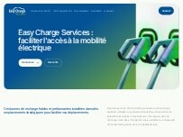 Website Screenshot Easy Charge Services station de recharge