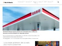 Website Screenshot ESSO EXPRESS SAINTE LUCE