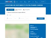 Website Screenshot Rent A Car