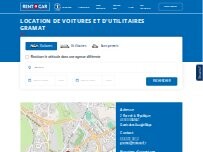Website Screenshot Rent A Car