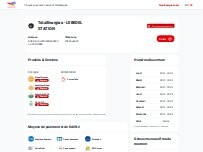 Website Screenshot TotalEnergies - GARAGE LEBEDEL