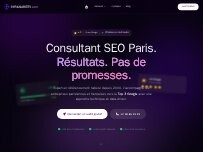 Website Screenshot Cyril Garitey - Consultant SEO