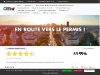 Website Screenshot CER MELUN